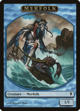 Merfolk Token [Zendikar Tokens] | Event Horizon Hobbies CA