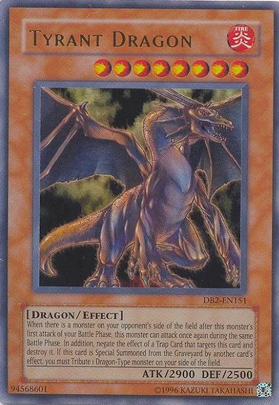 Tyrant Dragon [DB2-EN151] Ultra Rare | Event Horizon Hobbies CA