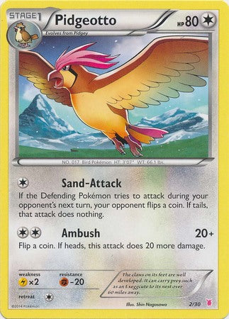 Pidgeotto (2/30) [XY: Trainer Kit 1 - Wigglytuff] | Event Horizon Hobbies CA