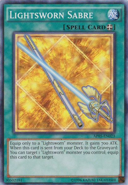 Lightsworn Sabre [AP05-EN023] Common | Event Horizon Hobbies CA