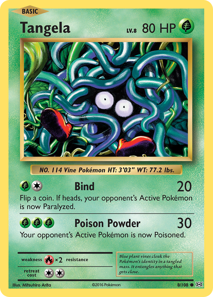 Tangela (8/108) [XY: Evolutions] | Event Horizon Hobbies CA