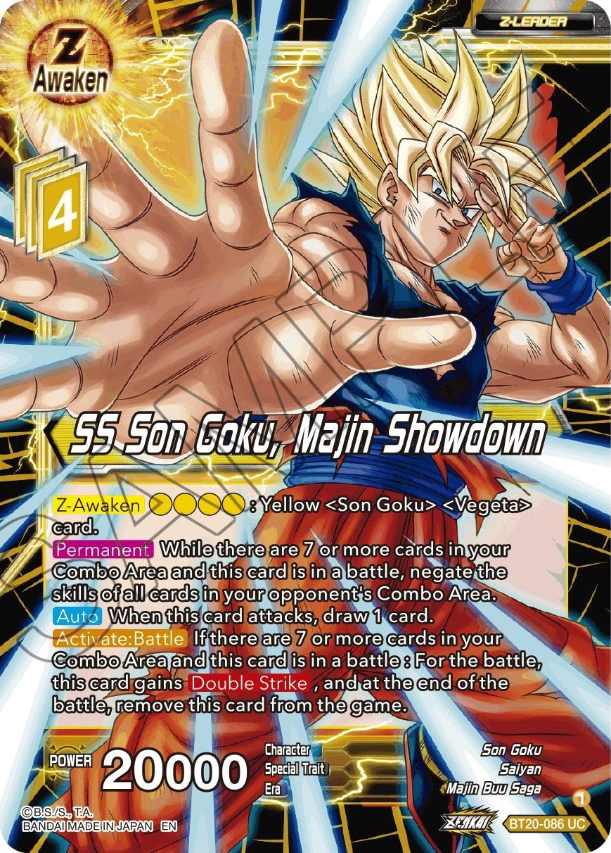 SS Son Goku, Majin Showdown (BT20-086) [Power Absorbed] | Event Horizon Hobbies CA