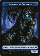 Salamander Warrior // Zombie Token [Commander Legends Tokens] | Event Horizon Hobbies CA