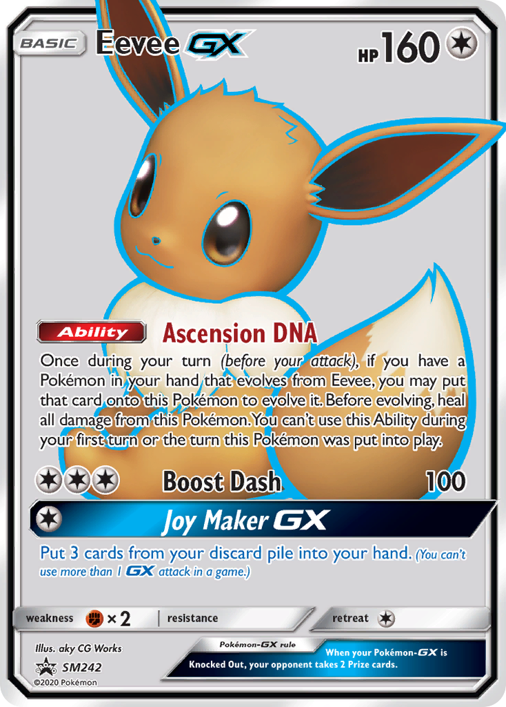 Eevee GX (SM242) [Sun & Moon: Black Star Promos] | Event Horizon Hobbies CA