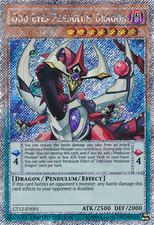 Odd-Eyes Pendulum Dragon [CT12-EN001] Secret Rare | Event Horizon Hobbies CA