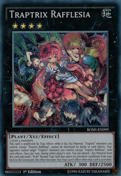 Traptrix Rafflesia [BOSH-EN099] Secret Rare | Event Horizon Hobbies CA