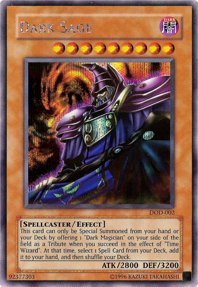 Dark Sage [DOD-002] Prismatic Secret Rare | Event Horizon Hobbies CA