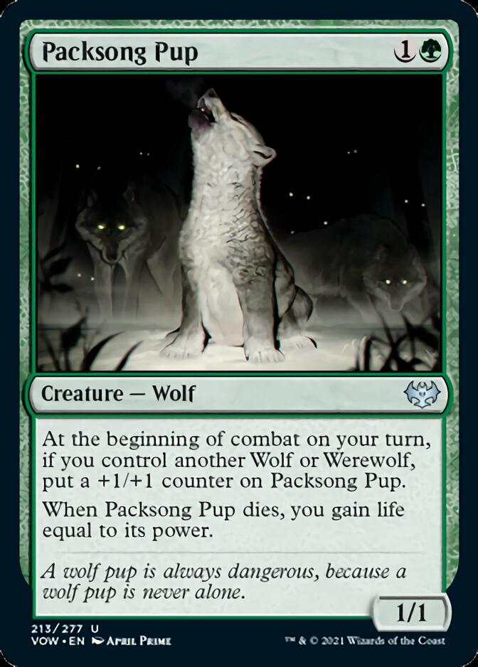 Packsong Pup [Innistrad: Crimson Vow] | Event Horizon Hobbies CA