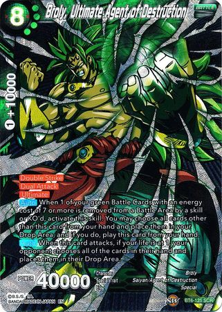 Broly, Ultimate Agent of Destruction (BT6-125) [Destroyer Kings] | Event Horizon Hobbies CA