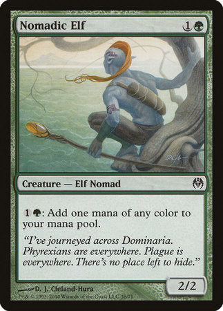 Nomadic Elf [Duel Decks: Phyrexia vs. the Coalition] | Event Horizon Hobbies CA