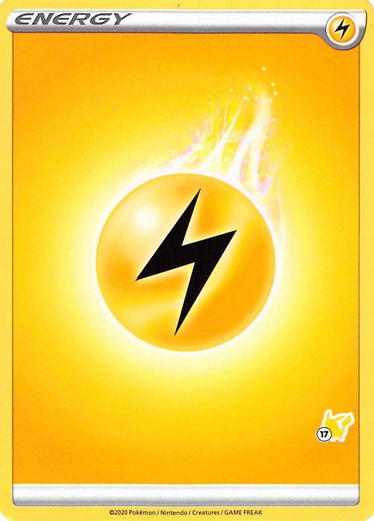 Lightning Energy (Pikachu Stamp #17) [Battle Academy 2022] | Event Horizon Hobbies CA