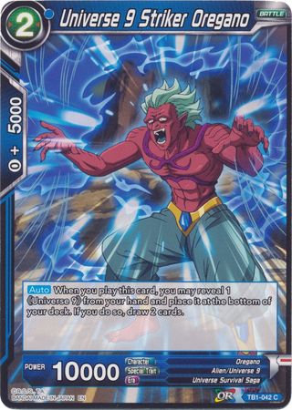 Universe 9 Striker Oregano (Reprint) (TB1-042) [Battle Evolution Booster] | Event Horizon Hobbies CA