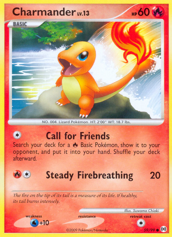 Charmander (59/99) [Platinum: Arceus] | Event Horizon Hobbies CA