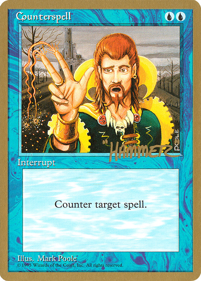 Counterspell (Shawn "Hammer" Regnier) [Pro Tour Collector Set] | Event Horizon Hobbies CA