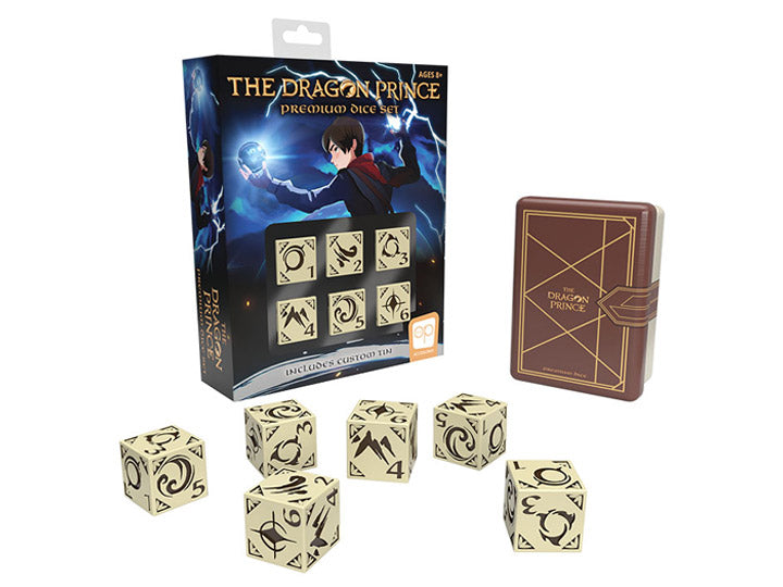 Board Games - The Dragon Prince Premium Dice | Event Horizon Hobbies CA