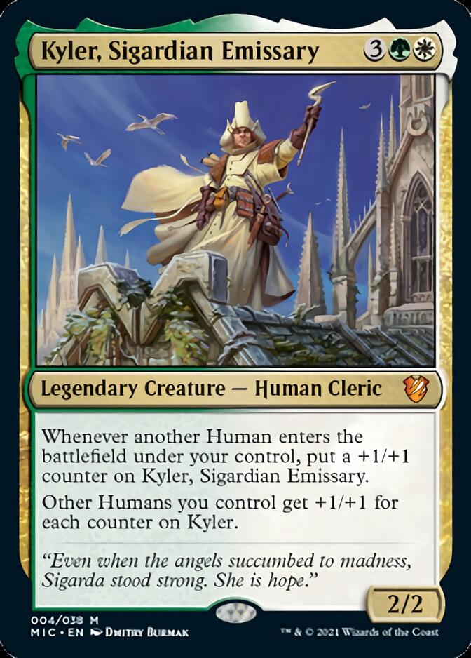 Kyler, Sigardian Emissary [Innistrad: Midnight Hunt Commander] | Event Horizon Hobbies CA