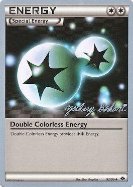 Double Colorless Energy (92/99) (CMT - Zachary Bokhari) [World Championships 2012] | Event Horizon Hobbies CA