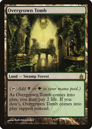 Overgrown Tomb [Ravnica: City of Guilds] | Event Horizon Hobbies CA