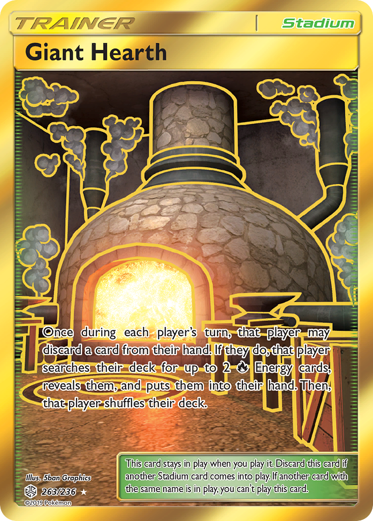 Giant Hearth (263/236) [Sun & Moon: Cosmic Eclipse] | Event Horizon Hobbies CA