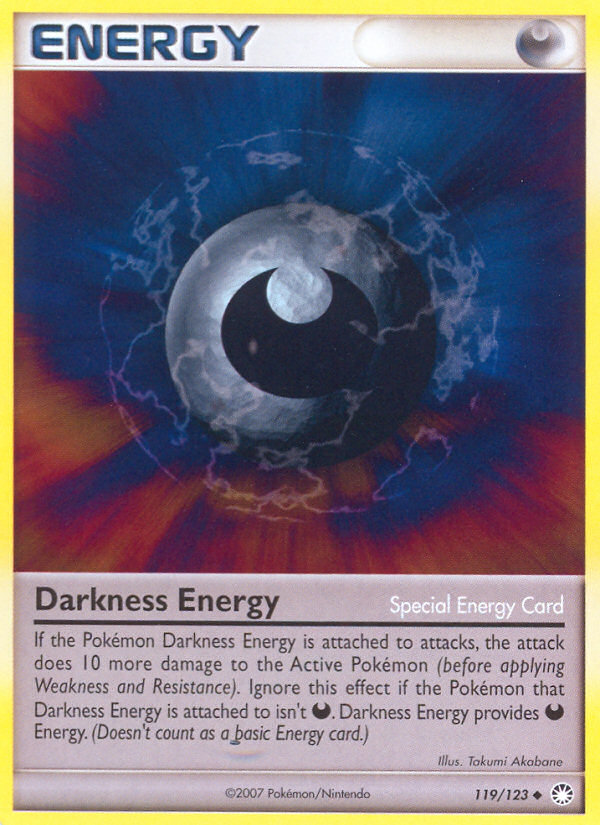 Darkness Energy (119/123) [Diamond & Pearl: Mysterious Treasures] | Event Horizon Hobbies CA