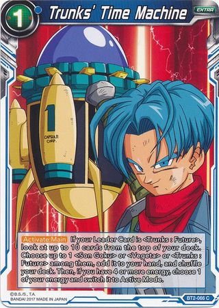 Trunks' Time Machine (BT2-066) [Union Force] | Event Horizon Hobbies CA