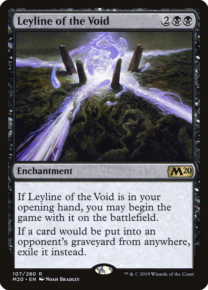 Leyline of the Void [Core Set 2020] | Event Horizon Hobbies CA