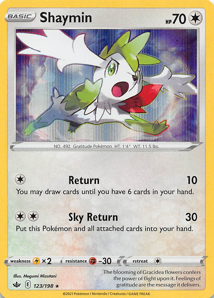 Shaymin (123/198) [Sword & Shield: Chilling Reign] | Event Horizon Hobbies CA