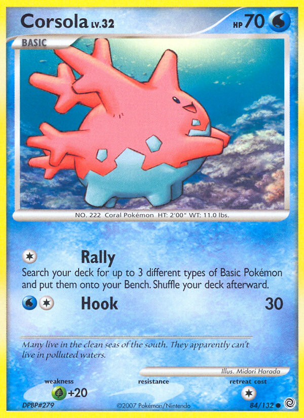 Corsola (84/132) [Diamond & Pearl: Secret Wonders] | Event Horizon Hobbies CA