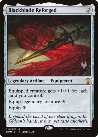 Blackblade Reforged [Dominaria Promos] | Event Horizon Hobbies CA