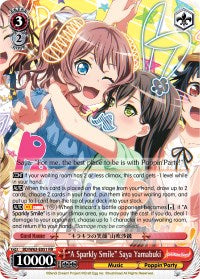 "A Sparkly Smile" Saya Yamabuki (BD/W63-E051 RR) [BanG Dream! Girls Band Party! Vol.2] | Event Horizon Hobbies CA