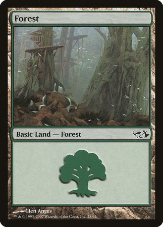 Forest (28) [Duel Decks: Elves vs. Goblins] | Event Horizon Hobbies CA