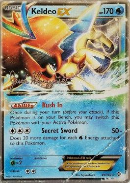 Keldeo EX (49/149) (Darkrai Deck - Jason Klaczynski) [World Championships 2013] | Event Horizon Hobbies CA