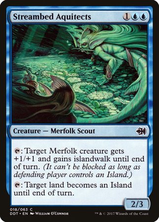 Streambed Aquitects [Duel Decks: Merfolk vs. Goblins]