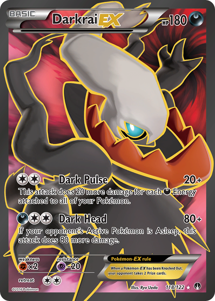 Darkrai EX (118/122) [XY: BREAKpoint] | Event Horizon Hobbies CA