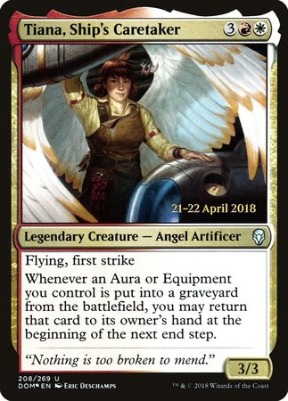 Tiana, Ship's Caretaker [Dominaria Promos] | Event Horizon Hobbies CA