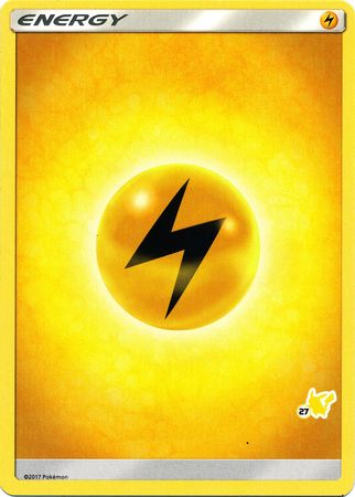 Lightning Energy (Pikachu Stamp #27) [Battle Academy 2020] | Event Horizon Hobbies CA