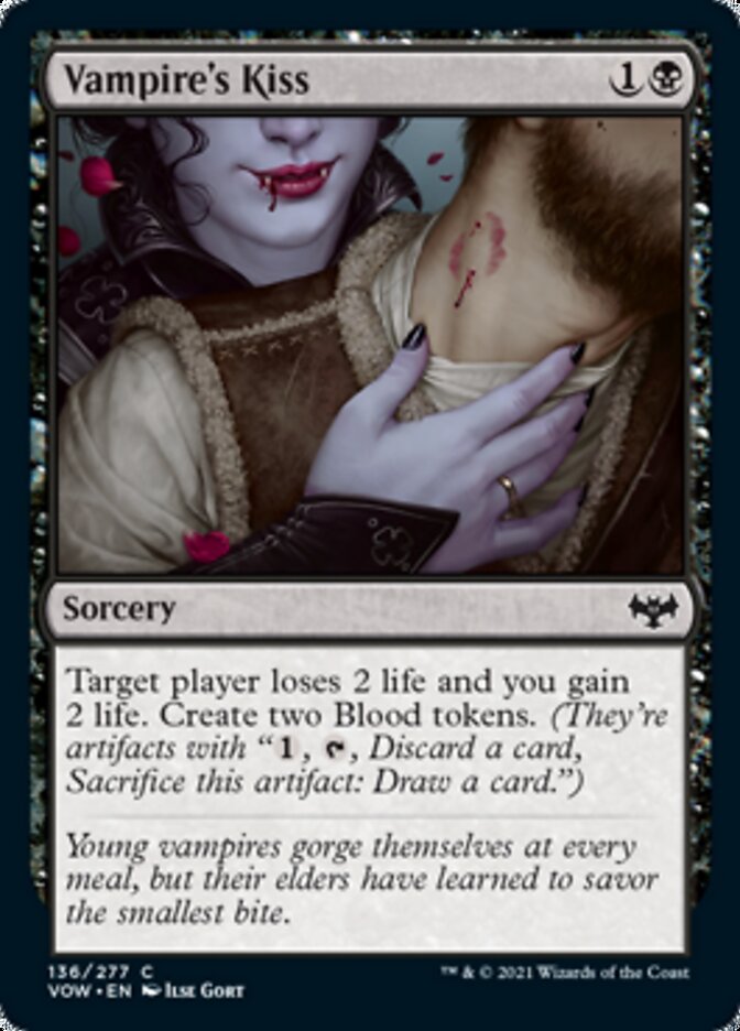 Vampire's Kiss [Innistrad: Crimson Vow] | Event Horizon Hobbies CA