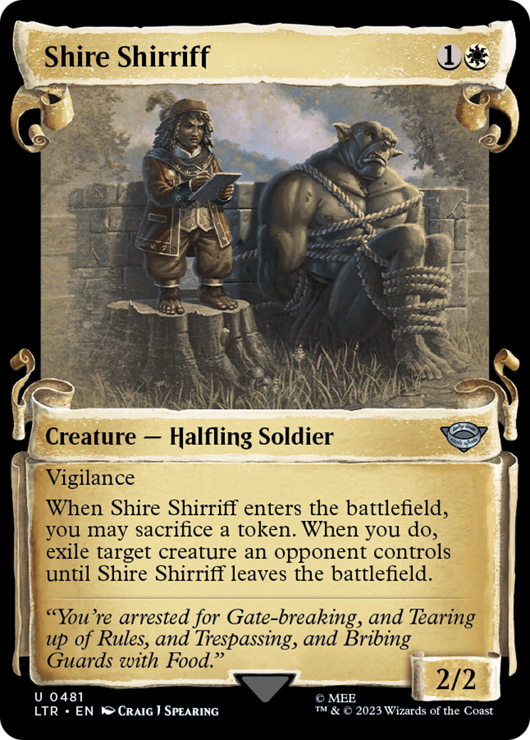 Shire Shirriff [The Lord of the Rings: Tales of Middle-Earth Showcase Scrolls] | Event Horizon Hobbies CA