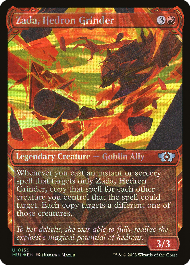 Zada, Hedron Grinder (Halo Foil) [Multiverse Legends] | Event Horizon Hobbies CA