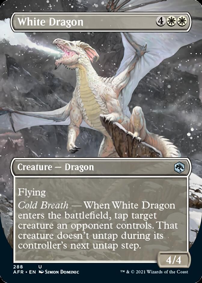 White Dragon (Extended) [Dungeons & Dragons: Adventures in the Forgotten Realms] | Event Horizon Hobbies CA