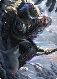 Jorn, God of Winter Art Card [Kaldheim: Art Series] | Event Horizon Hobbies CA