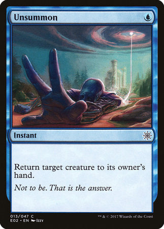 Unsummon [Explorers of Ixalan] | Event Horizon Hobbies CA