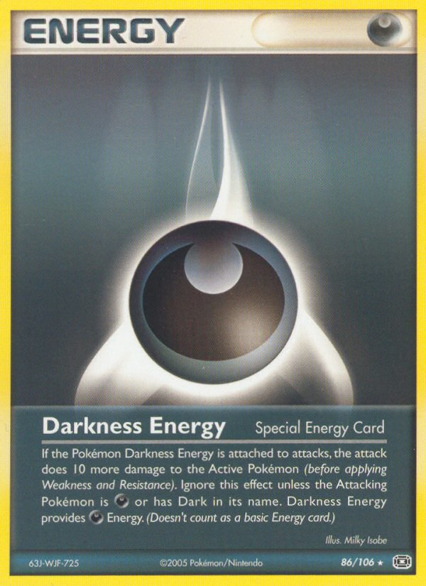 Darkness Energy (86/106) [EX: Emerald] | Event Horizon Hobbies CA