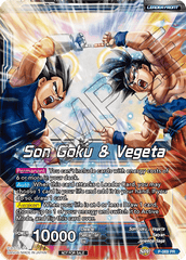 Son Goku & Vegeta // Miracle Strike Gogeta (Gold Stamped) (P-069) [Mythic Booster] | Event Horizon Hobbies CA