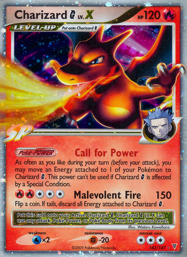 Charizard G LV.X (143/147) [Platinum: Supreme Victors] | Event Horizon Hobbies CA