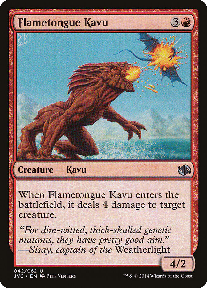 Flametongue Kavu [Duel Decks Anthology] | Event Horizon Hobbies CA