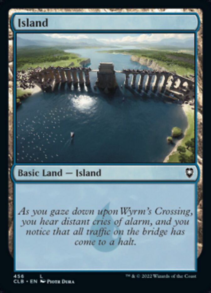 Island (456) [Commander Legends: Battle for Baldur's Gate] | Event Horizon Hobbies CA