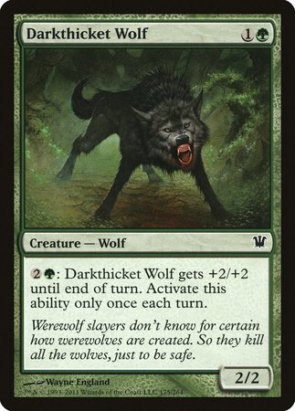 Darkthicket Wolf [Innistrad] | Event Horizon Hobbies CA