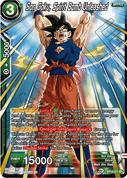 Son Goku, Spirit Bomb Unleashed (BT14-071) [Cross Spirits] | Event Horizon Hobbies CA