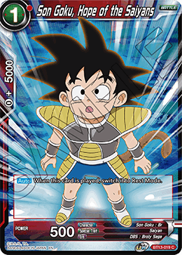 Son Goku, Hope of the Saiyans (Common) (BT13-019) [Supreme Rivalry] | Event Horizon Hobbies CA